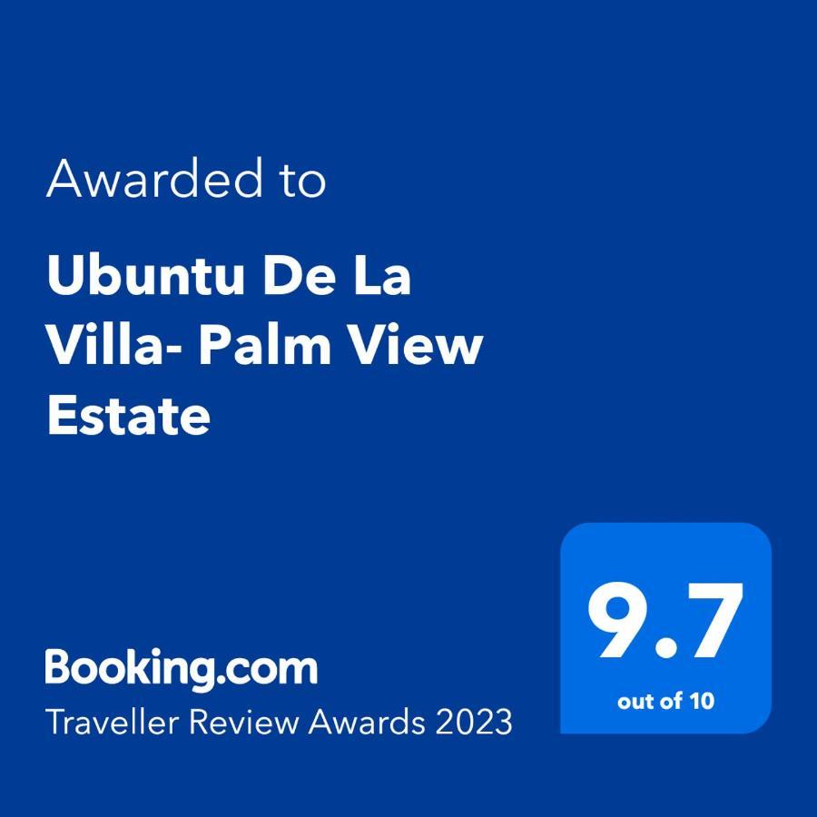 Ubuntu De La Villa- Palm View Estate Mammee Bay Dış mekan fotoğraf